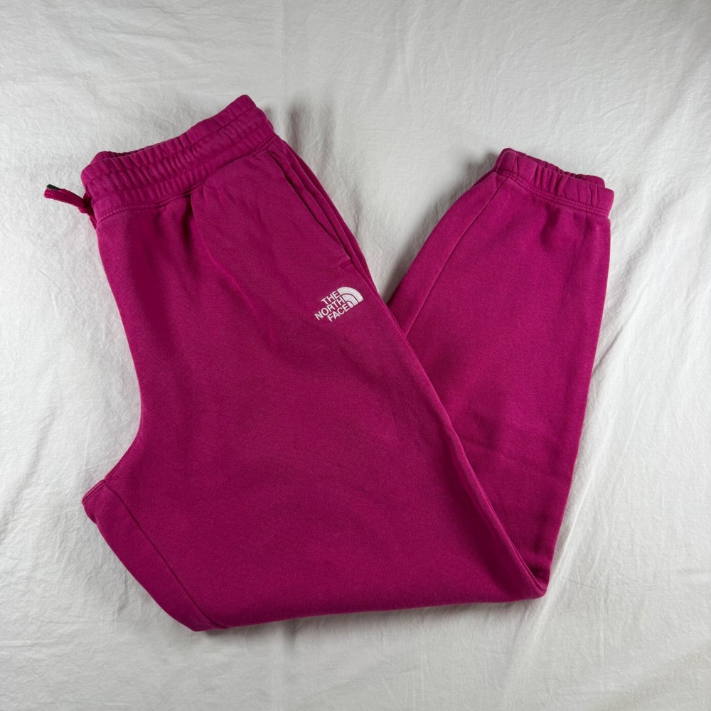 The North Face Women's Size S Pink Fleece Lined Joggers Sweatpants